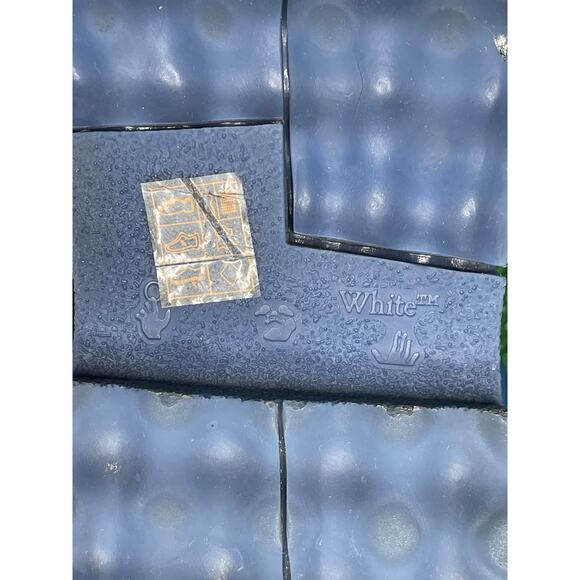 OFF-WHITE Trek Sponge Sole Sandals Blue Size 39 EU 9 US